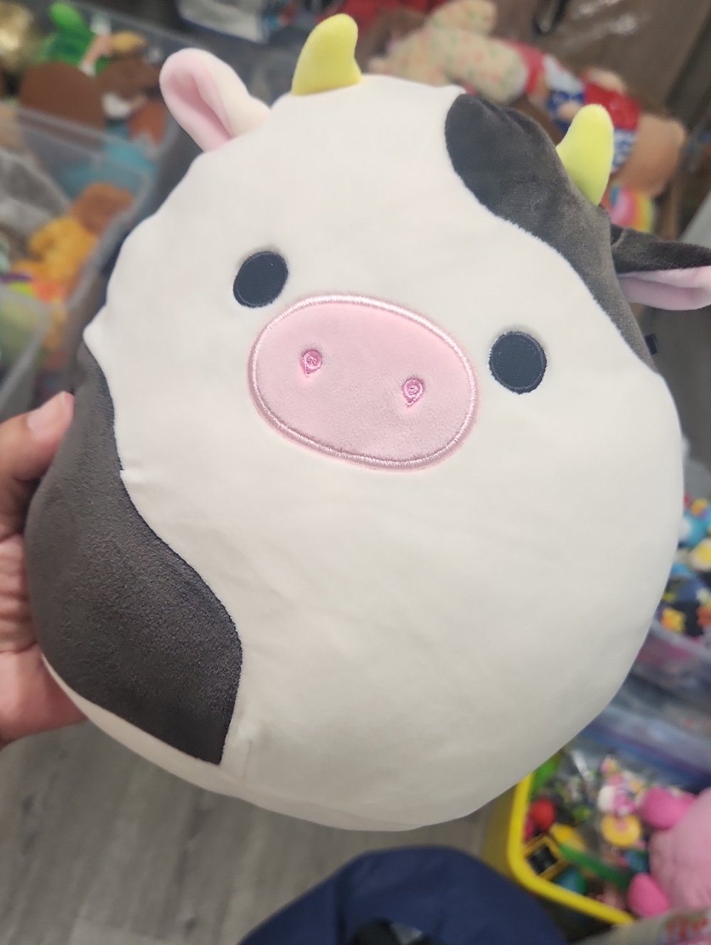Squishmallow Cow Plush